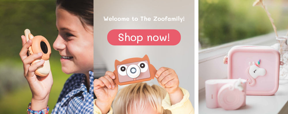 The cutest digital Kids Cameras and walkie talkies The Zoofamily