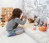 odalurban zoo fox digital kids camera, child is taking a picture of her cuddles in kidsroom