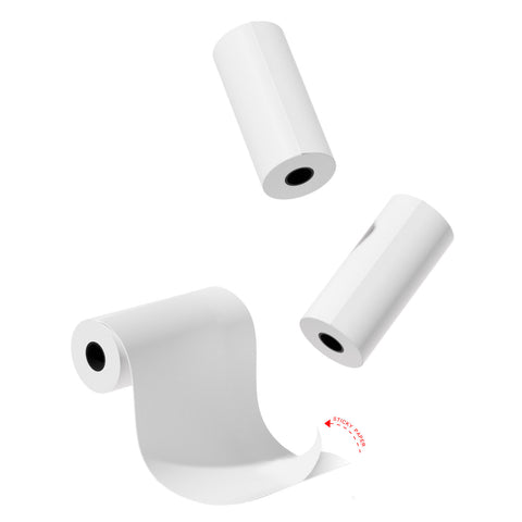 sticky paper rolls set, set of 3 rolls, detail sticky paper