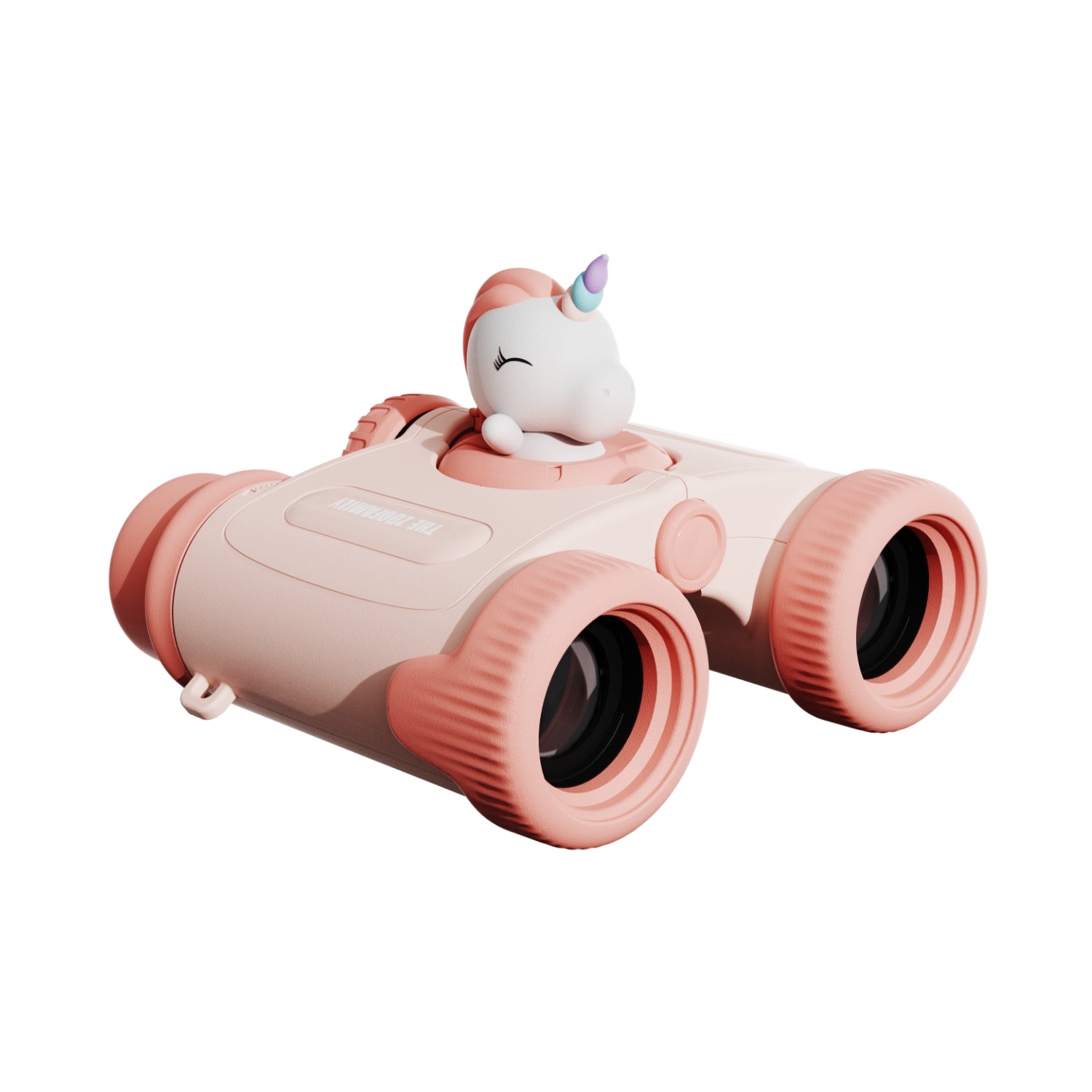zoo eyes unicorn, front view