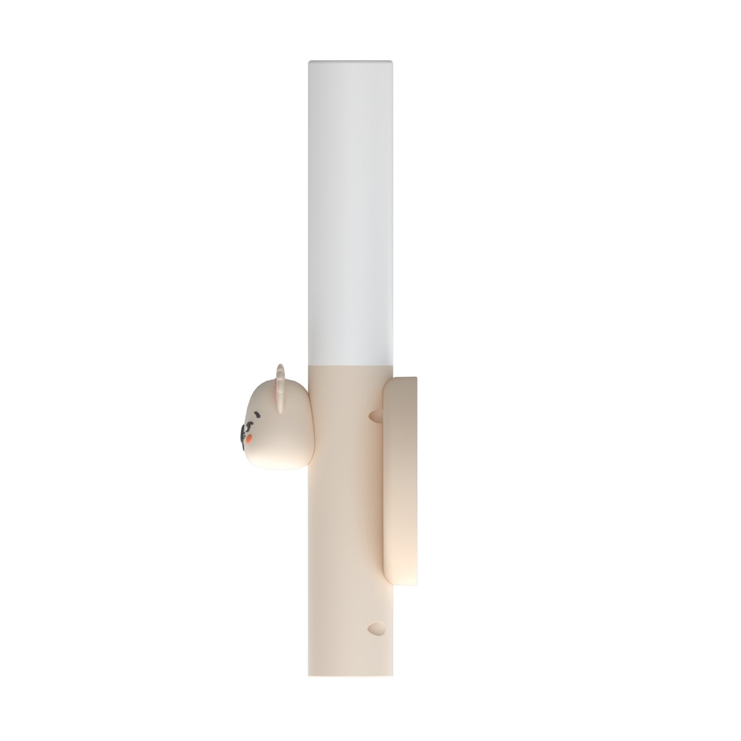 Wall-mounted light fixture with a koala design