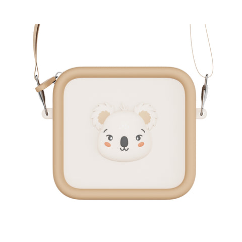 Bag with a koala design, front view