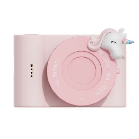 urban zoo unicorn digital kids camera, front view