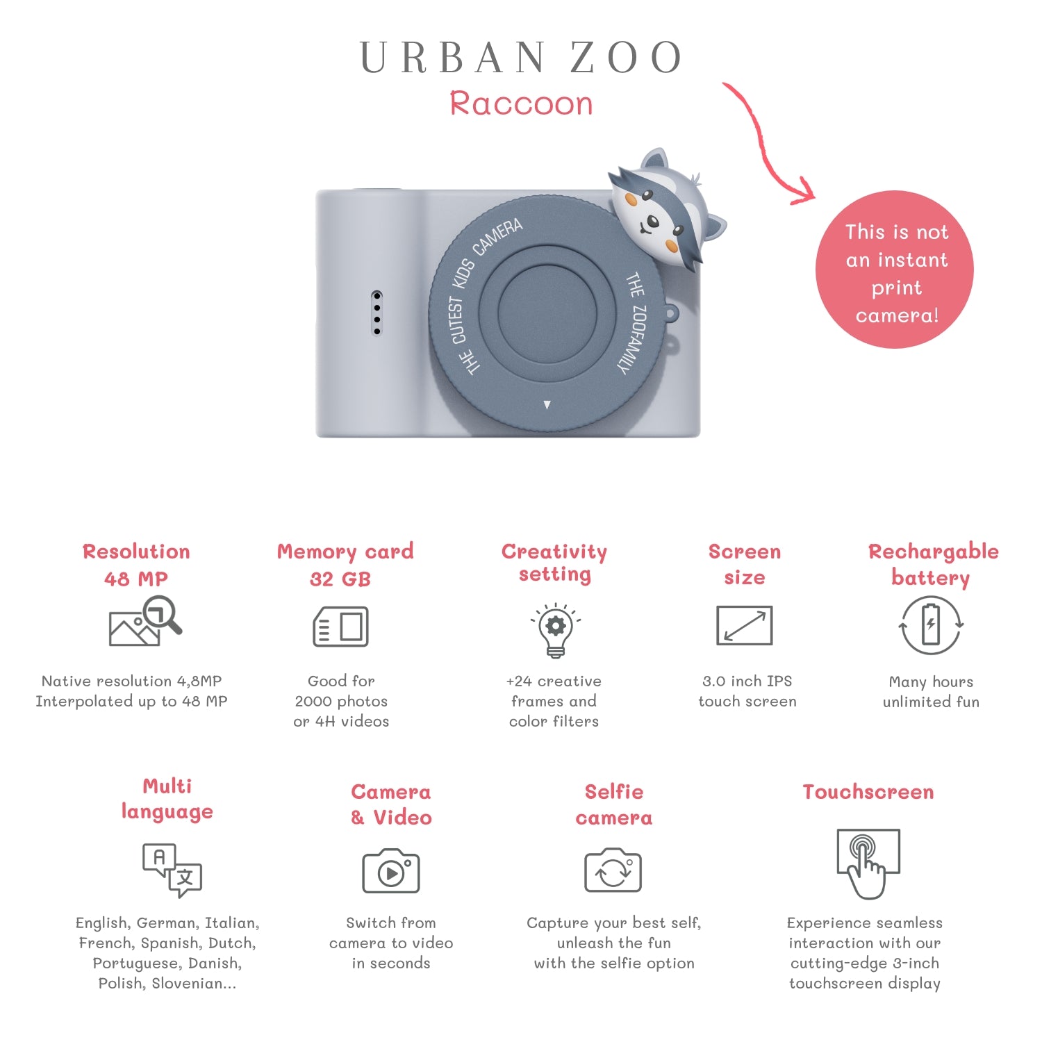 information urban zoo raccoon