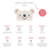 odalZoo Friends Koala camera with features listed