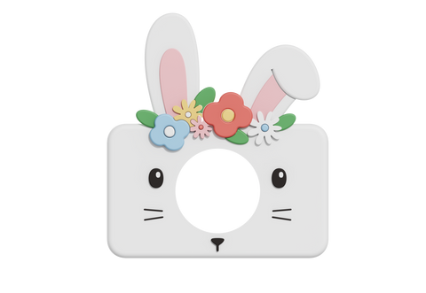 rabbit flower sleeve, front side