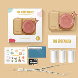 odalpackaging of zoo print fox digital kids camera