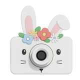 odalZoo friends rabbit flower digital kids camera, front side