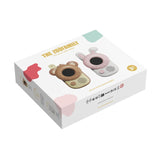 odalpackaging of duo bear and rabbit walkie talkie