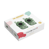 odalpackaging of set dino green walkie talkies