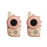 odalset of dino pink walkie talkie, front side
