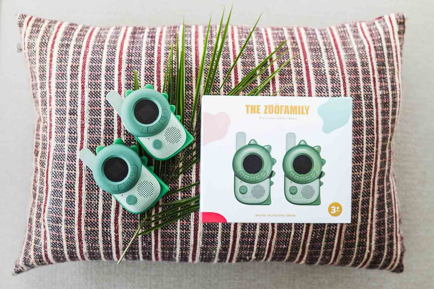 Monte Stivo ® Agent Walkie talkie set voor kinderen met kompas & badge | cadeau voor kleine avonturiers groen (Green Monte Stivo ® Agent Walkie talkie set voor kinderen met kompas & badge | cadeau voor kleine avonturiers groen (Green