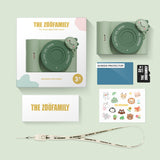 odalpackaging of urban zoo dino green digital kids camera