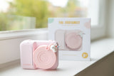 odalzoo print unicorn digital kids camera, camera is standing in front of its packaging