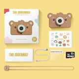 odalpackaging of zoo friends bear digital kids camera