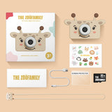 odalpackaging of zoo friends giraffe digital kids camera