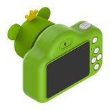 odaldigital kids camera prince frog green cartoon collection backside topview