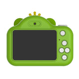 odaldigital kids camera prince frog green cartoon collection backside