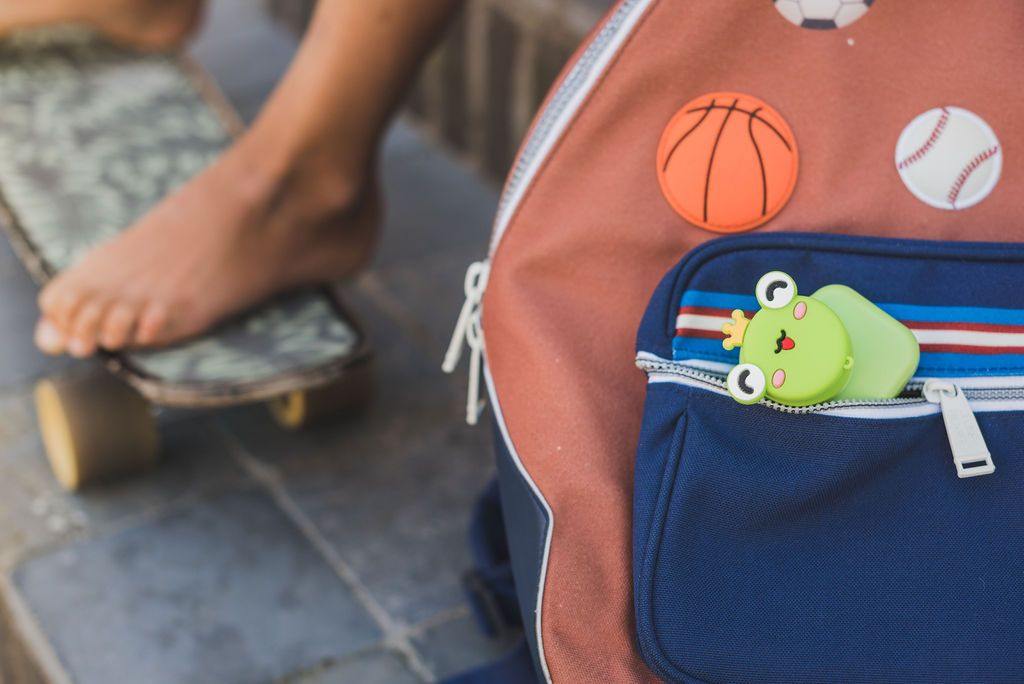 digital kids camera prince frog green cartoon collection backpack