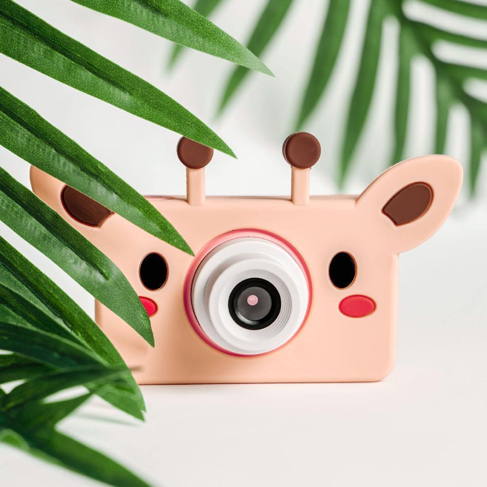 digital kids camera giraffe sleeve jungle animal