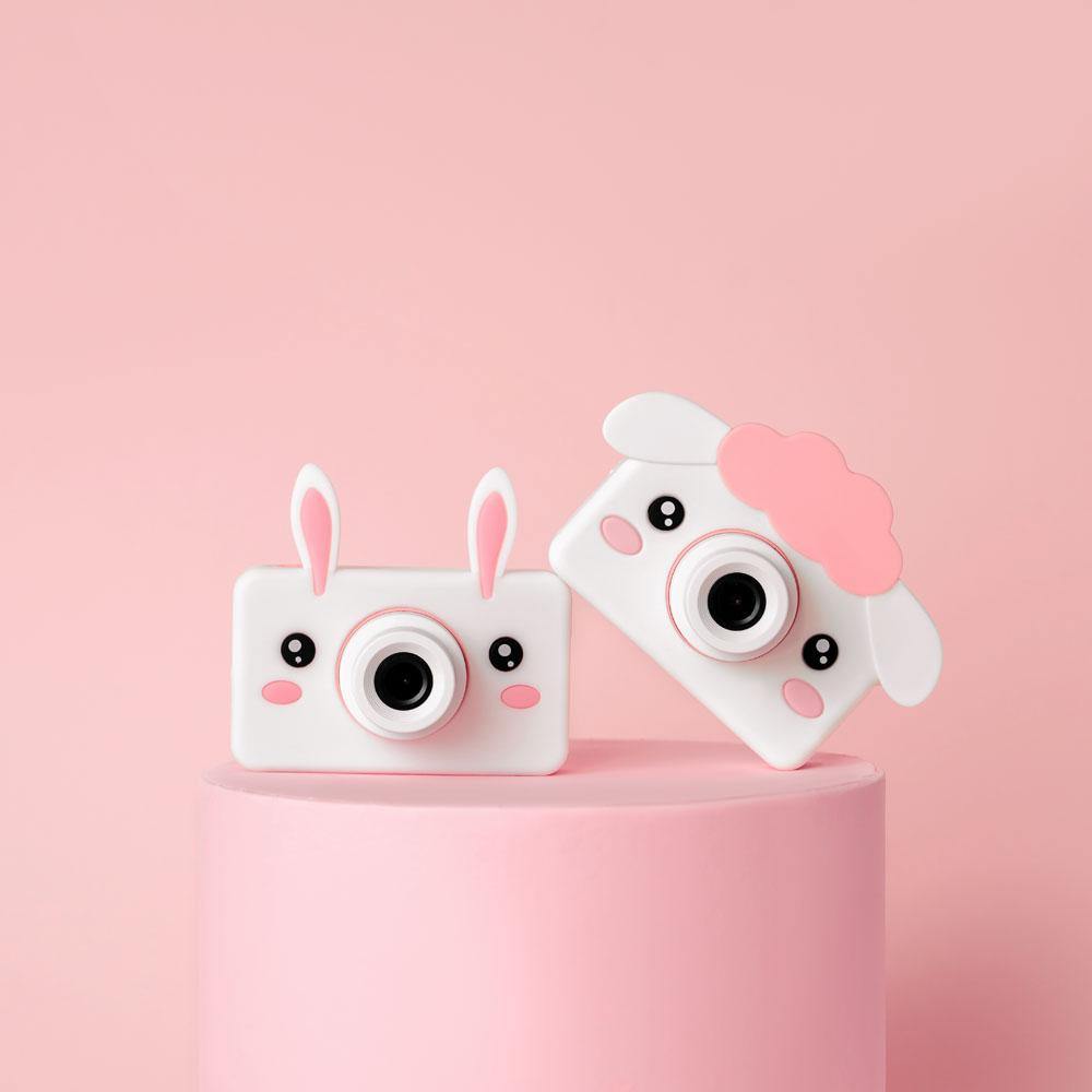 digital kids camera pink zoo collection sheep rabbit 