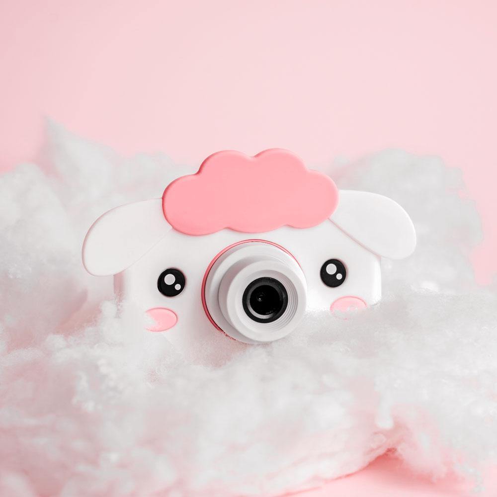 sheep digital kids camera pink zoo collection frontside