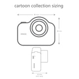 odaldigital kids camera prince cartoon collection size information
