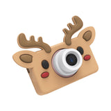 odaldigital kids camera with brown dear sleeve