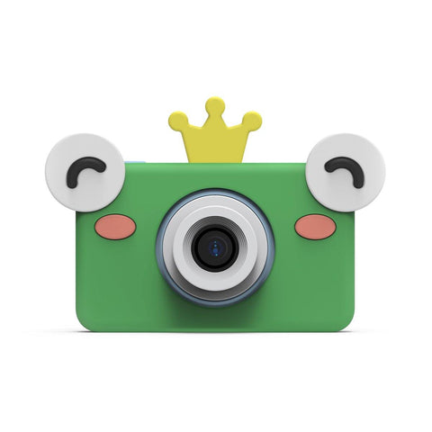digital kids camera blue prince frog frontside